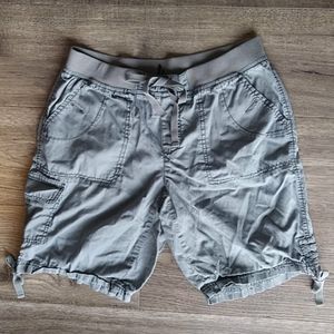 Army Green Cargo Shorts (Faded Glory)